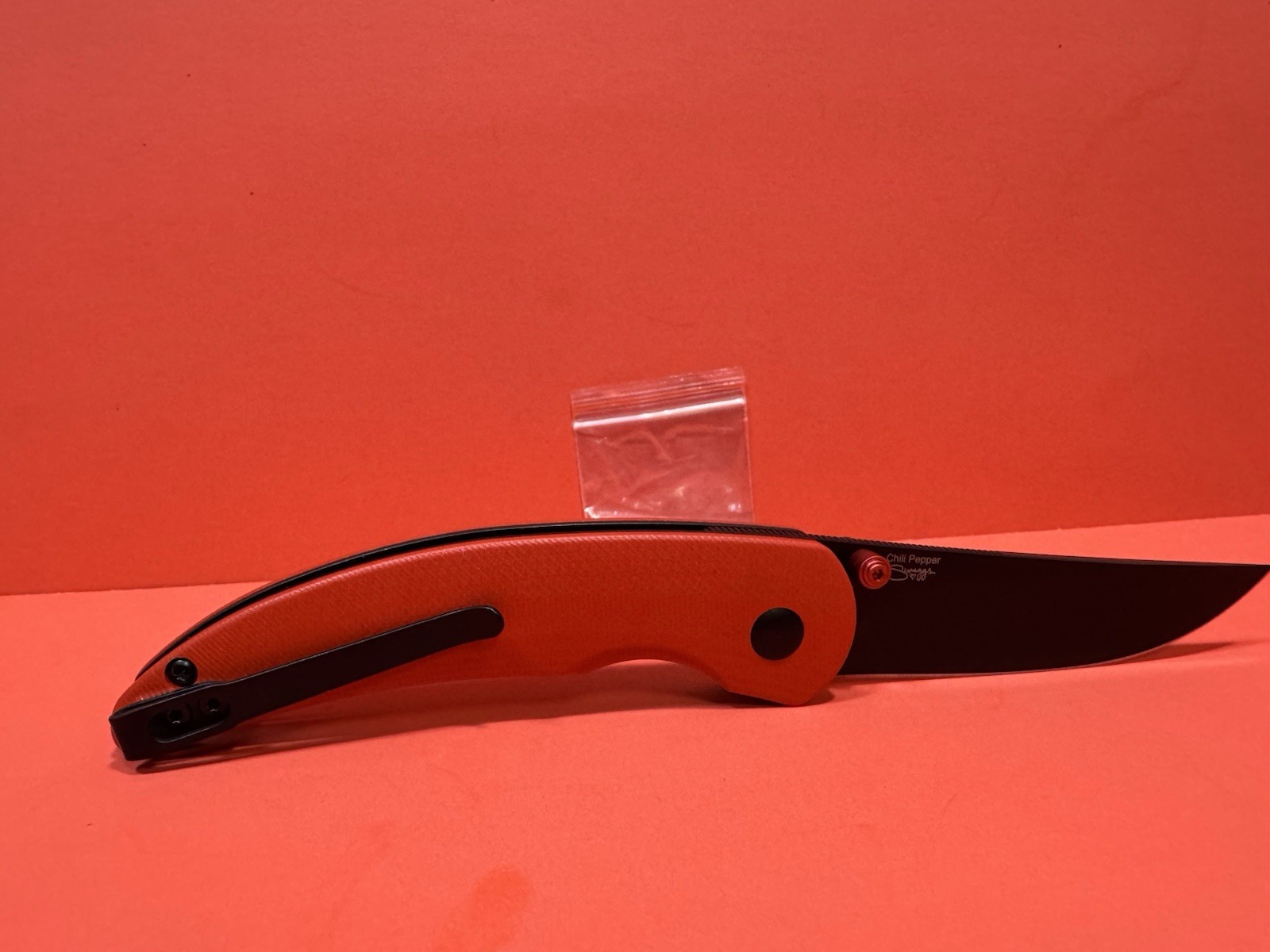Kizer Chili Pepper EDC Pocker Knife Red G10 Handle 154CM Steel V3601C1 NEW