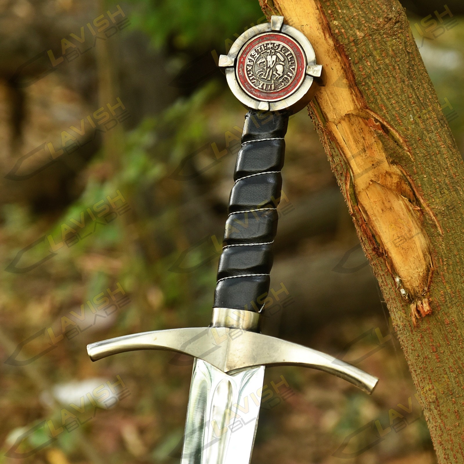 Knights Templar Accolade Sword Medieval Crusader Replica War Sword