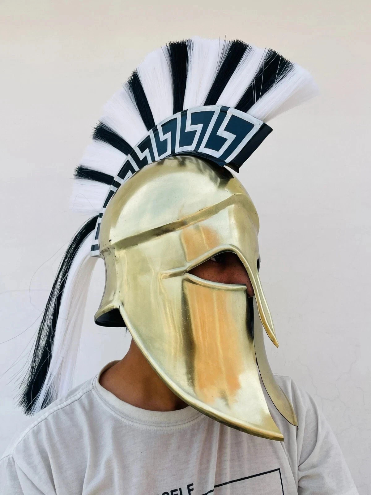 Medieval Wearable Roman Greek Corinthian Authentic For Trojan War Helmet Armor