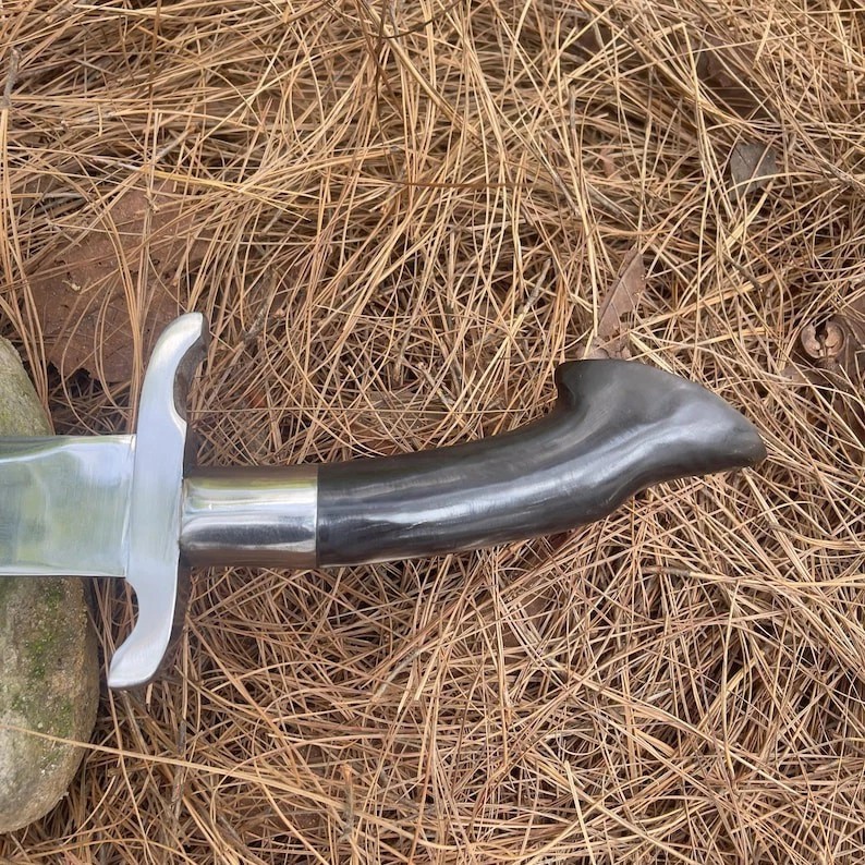 Custom Handmade Carbon Steel Blade Survival Viking Sword | Hunting Sword Camping