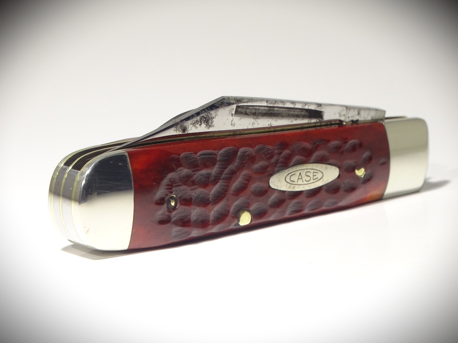 💥1974 Case XX 6231 1/2 ~ Tear Drop Jack ~ Beautiful Red Bone ~ Never Sharpened~