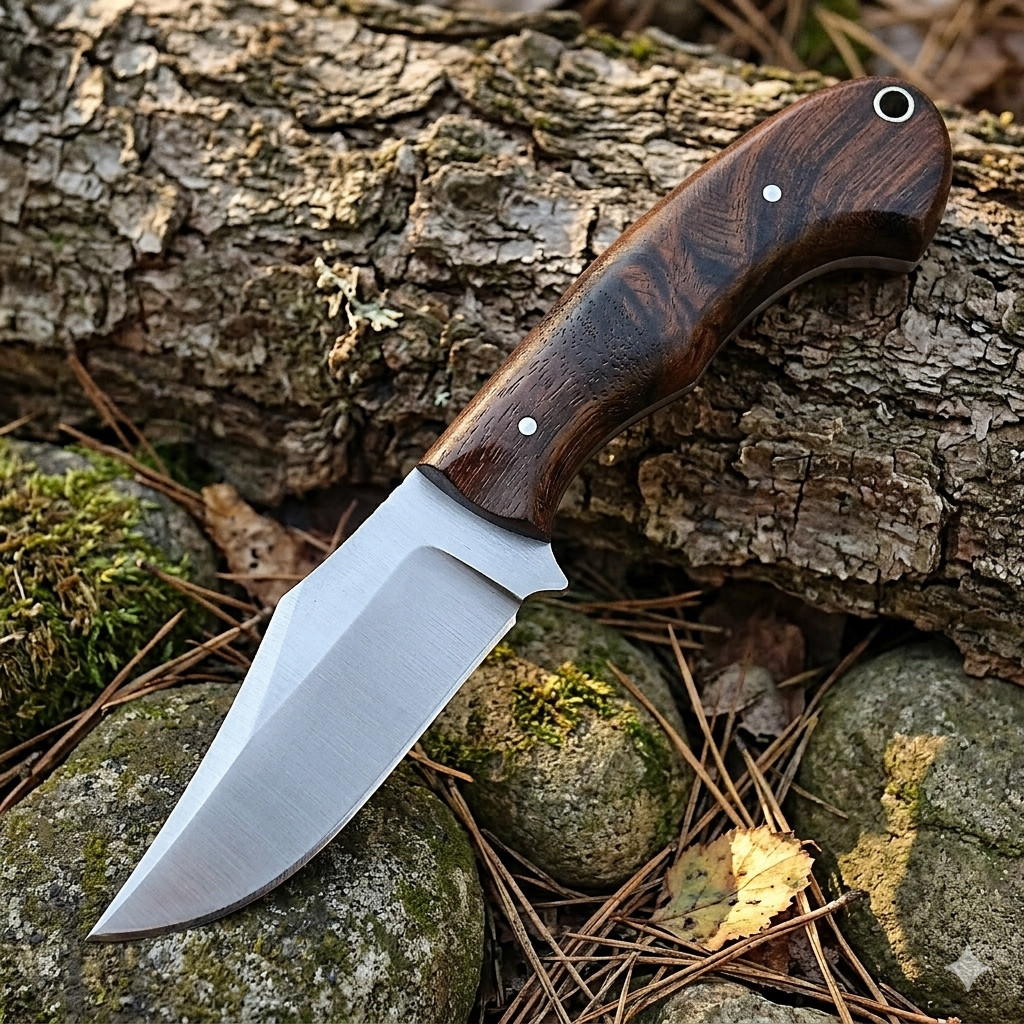 Survival Hunting Knife with Sheath 8in Fixed Blade Tactical Knife for Camping