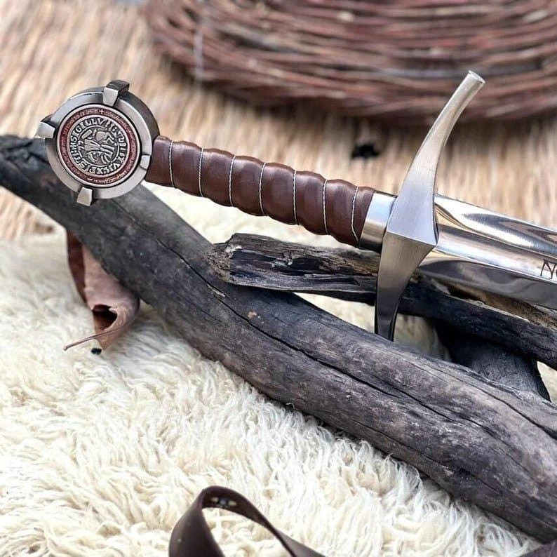 Accolade Sword Of Knights Templar Replica Medieval Crusader Templar Functional