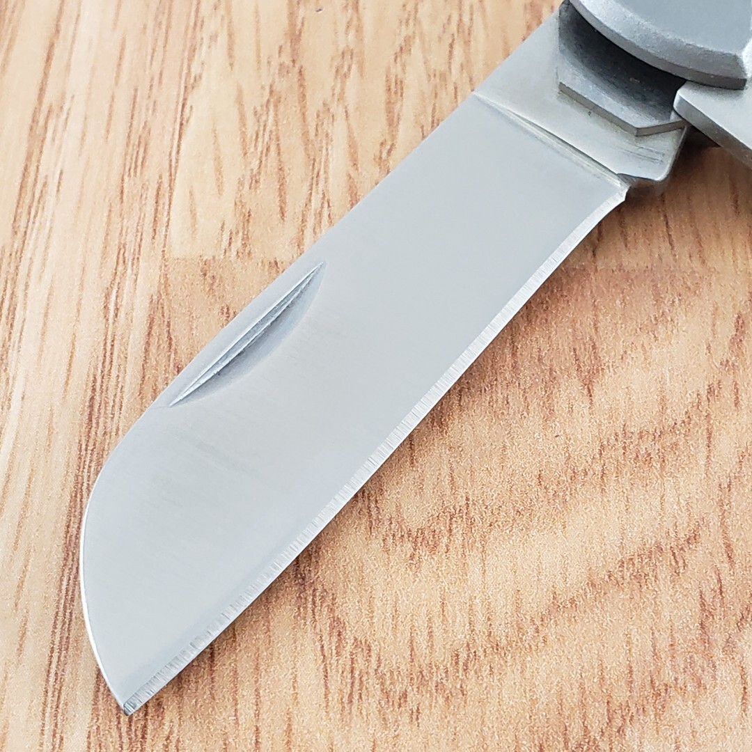 Marbles G.I. Jack Folder Pocket Knife Stainless Steel Blades Stainless Handle