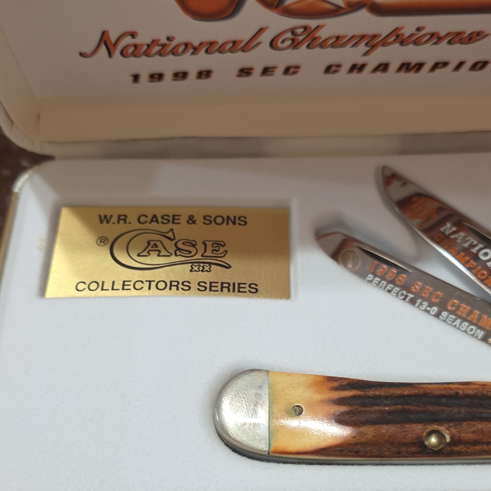 Case XX 1998 Collectors Series 2-Blade Slipjoint Pocketknife, Bone, Vols