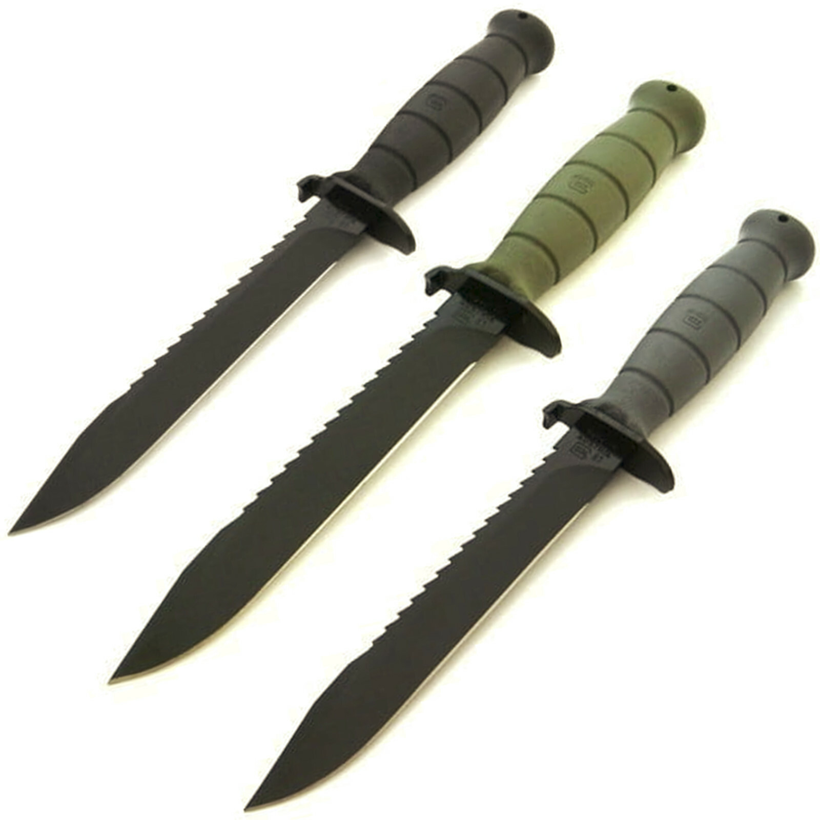 ORIGINAL Knife Austrian GLOCK FM81 OLIVE BLACK Special Survival Tactical Saw