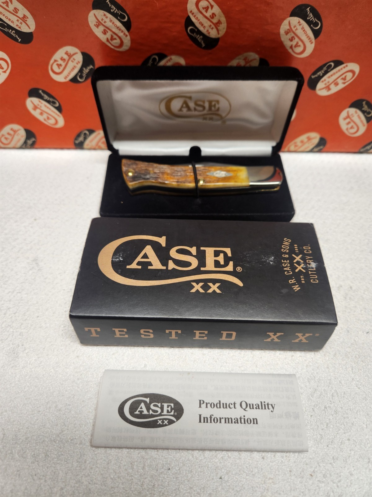 2026 Case Xx Axe Handle Antique Bone SFO