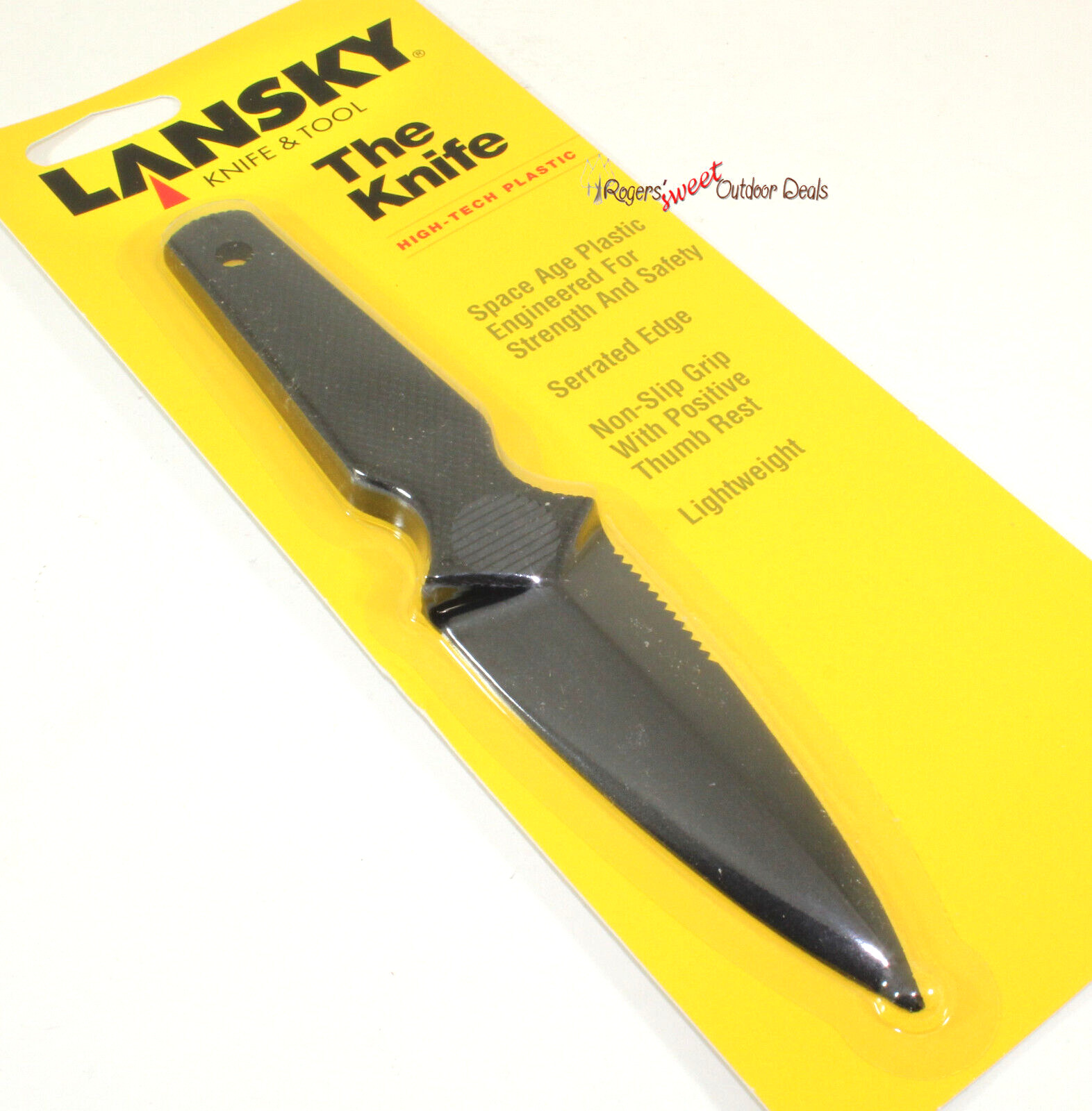 Lansky Double Edge Boot Undetectable Opener Combat Self-Defense Knife USA Letter