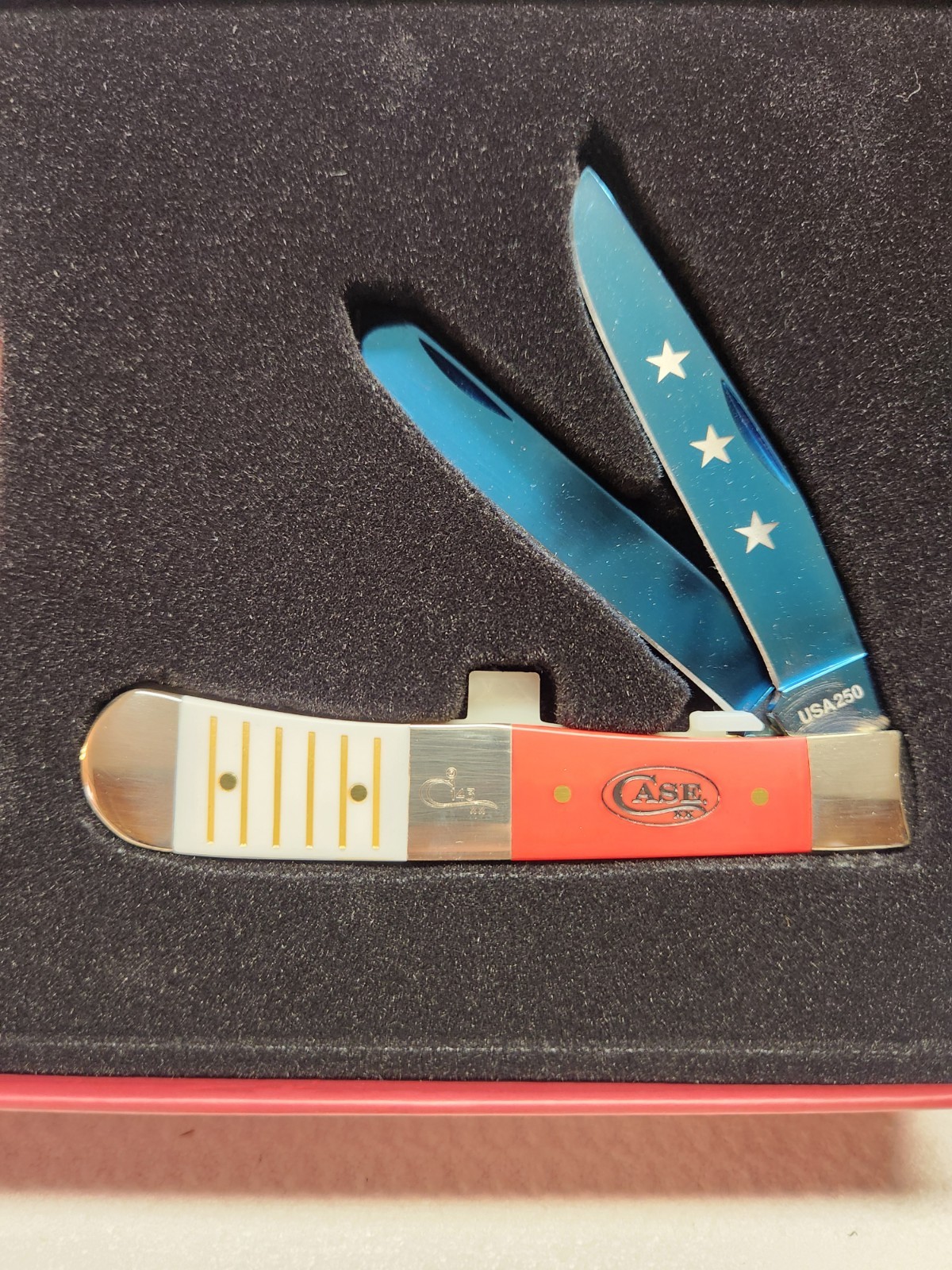 2026 Case Xx Trapper/ Lighter Gift Set America 250 Edition