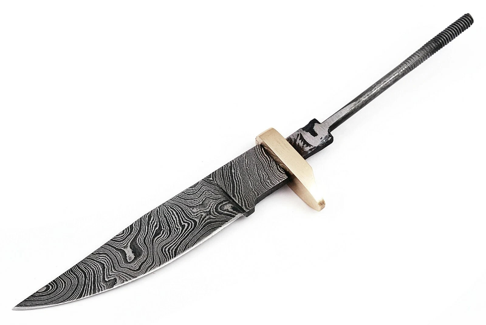 15 Custom Hand Forged Damascus Steel Rat Tail Blank Blade Knife Making Supplies