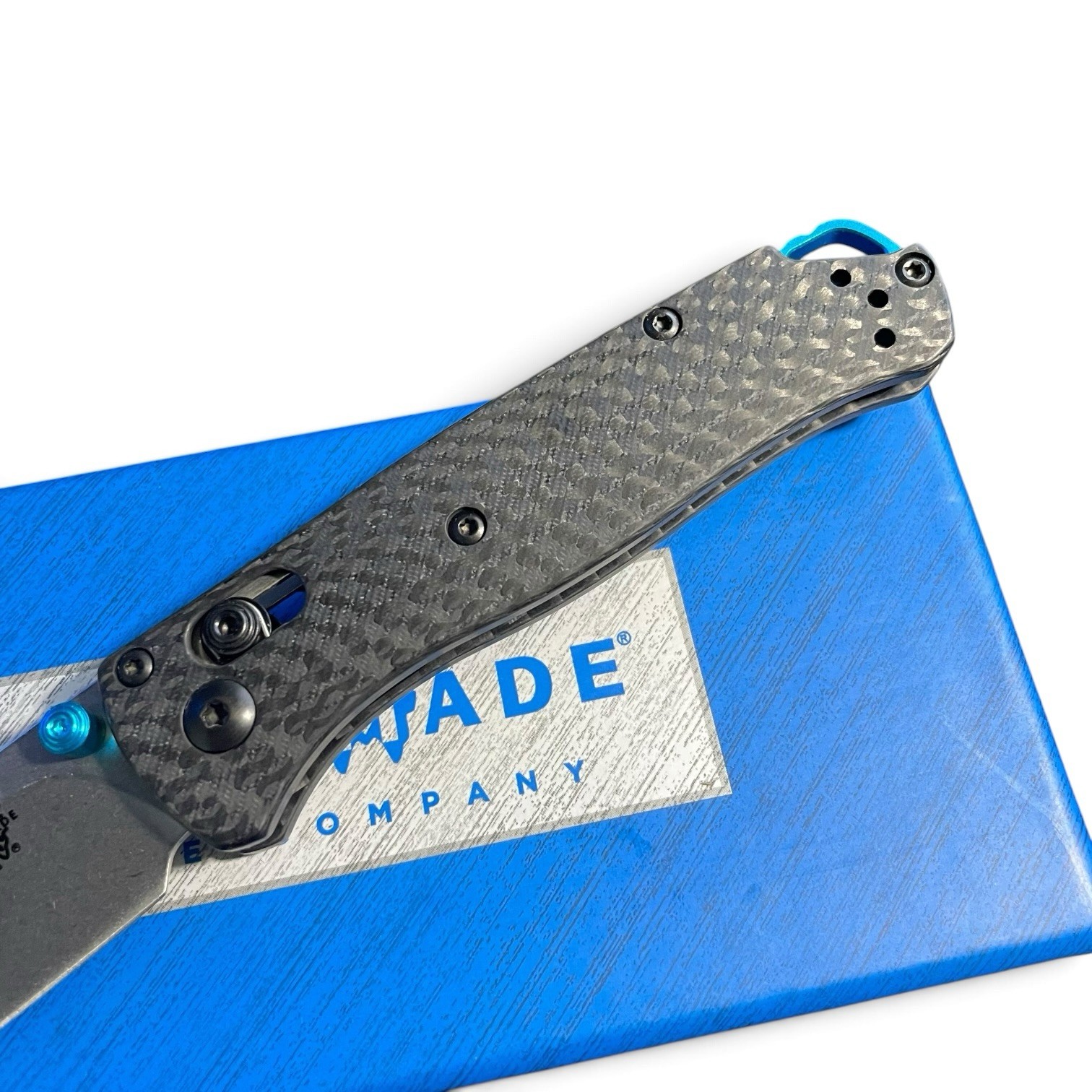 Benchmade Knives 533-3 Mini Bugout S90V Plain Edge Carbon Fiber Handle USA EDC