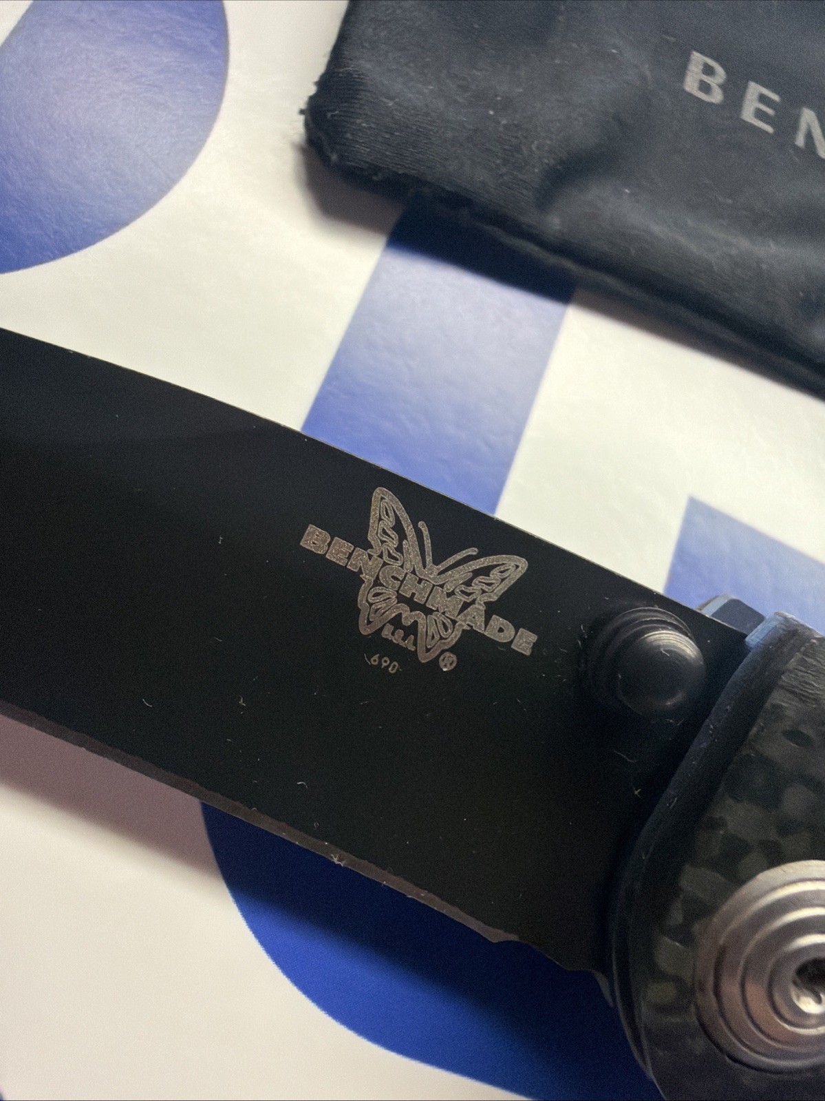 NEW Benchmade 690BT Elishewitz Folding Knife June 2001 583/1000 USA 🇺🇸 NEW