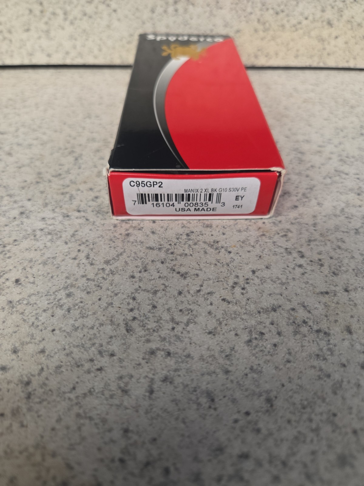 New In Box Spyderco Manix 2 XL G-10 Folding Knife – Black