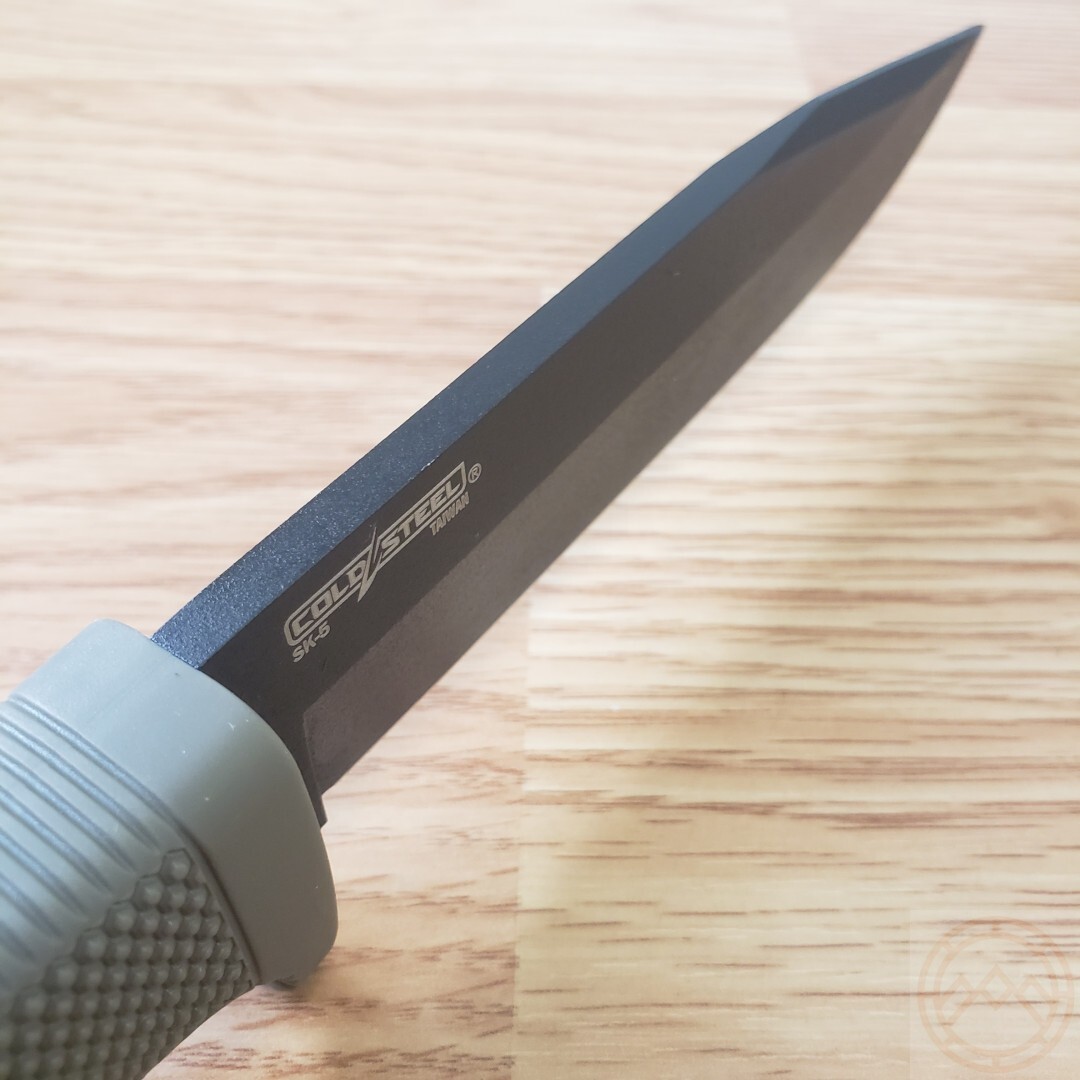 Cold Steel SRK Fixed Knife 6″ SK-5 Carbon Steel Blade Dark Earth Kray-Ex Handle