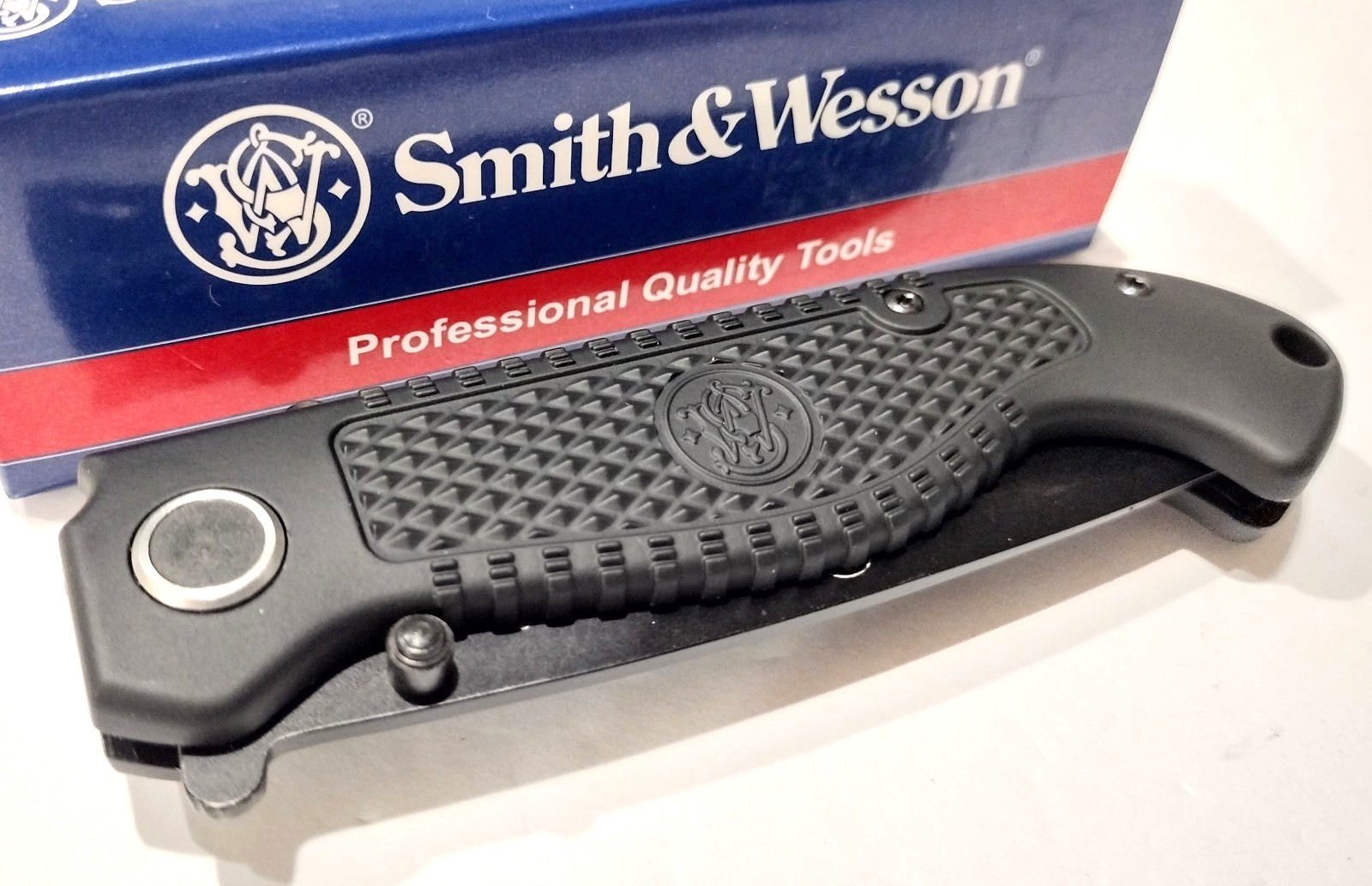 Smith & Wesson Black Tanto Blade Everyday Special Tactical Folding Pocket Knife