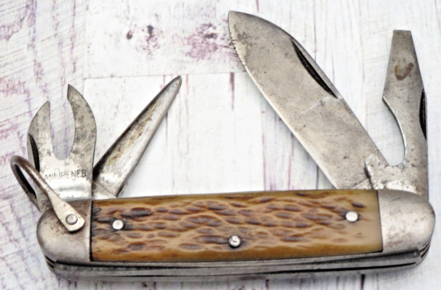 Antique MADE IN USA by IMPERIAL – 1940 Era – Military Utility Engineer’s Knife