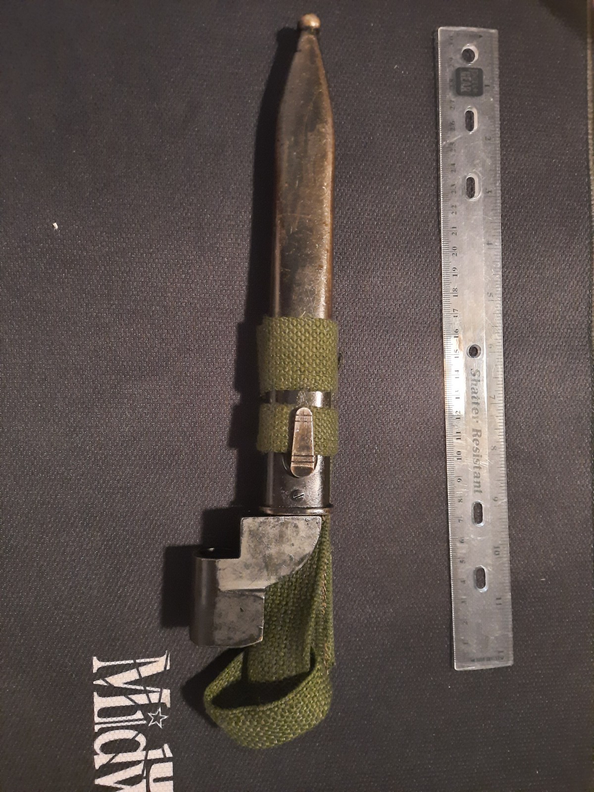 Original South African Enfield Bayonet No. 9 for Lee-Enfield Rifle No. 4 Mk I