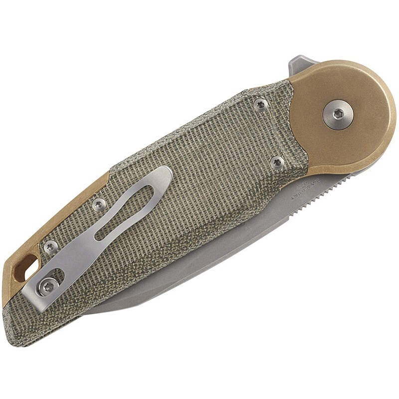 Fox Knives Metamorphosis FX-556 M390 Stainless Steel Radius Lock Folding Knife
