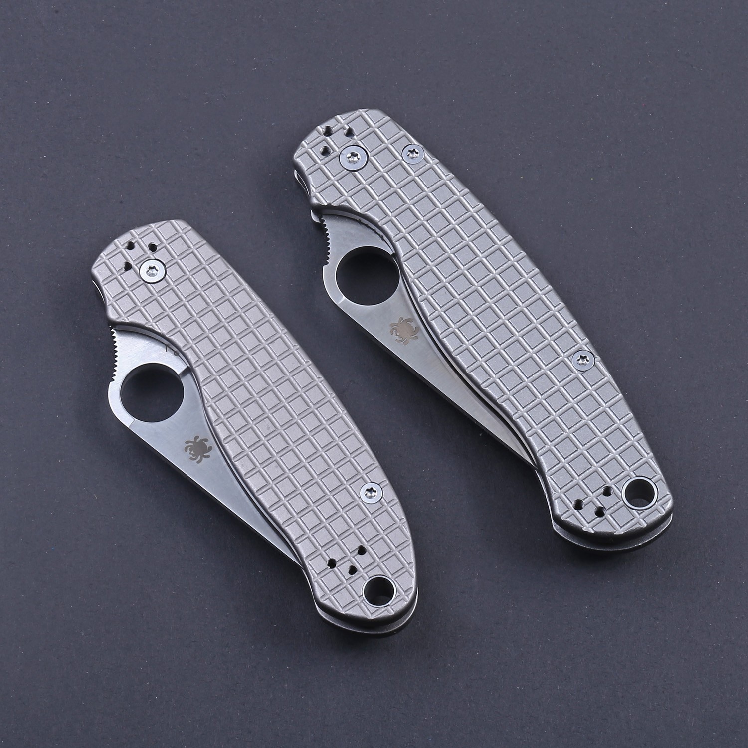 C95 Para Military Custom Aluminum Handle Handle Lock Back Pocket Folding Knife