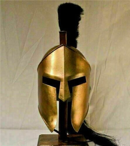 300 SPARTAN HELMET KING LEONIDAS MOVIE REPLICA HELMET MEDIEVAL HELMET
