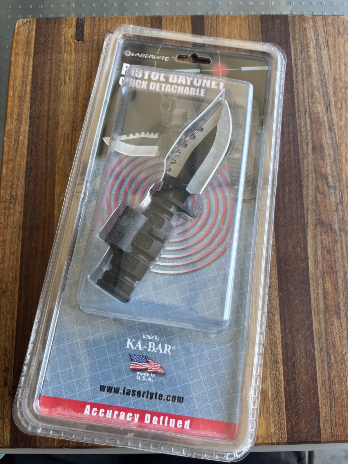 KA-BAR Kabar LaserLyte Glock Pistol Knife Bayonet – seen in John Wick Ballerina