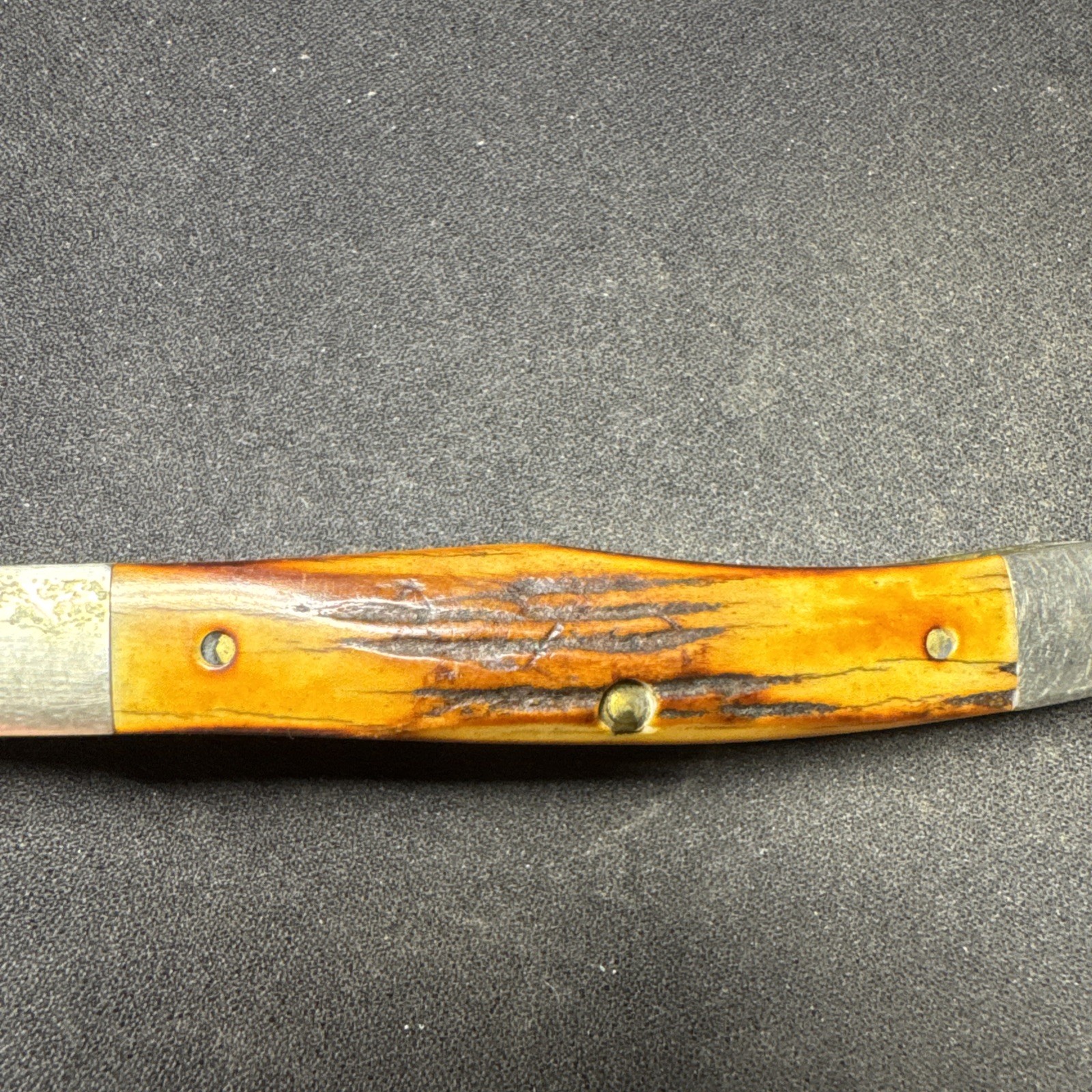 CASE 53032 SSP 6 DOT 1984 STAG STOCKMAN KNIFE 3 BLADE