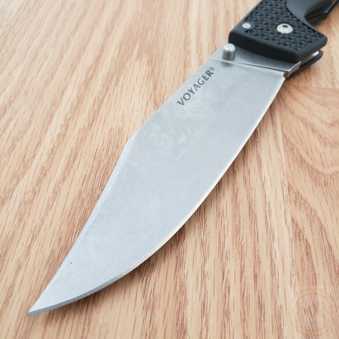 Cold Steel Voyager XL Lock Folding Knife 5.5″ AUS-10A Steel Blade Griv-Ex Handle