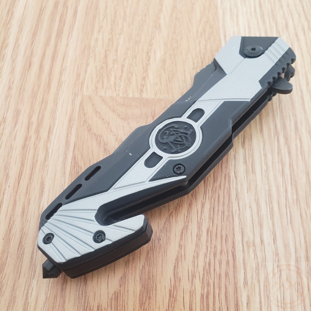 Smith & Wesson SWP17 Folding Knife 3.5″ Stainless Steel Blade Aluminum Handle