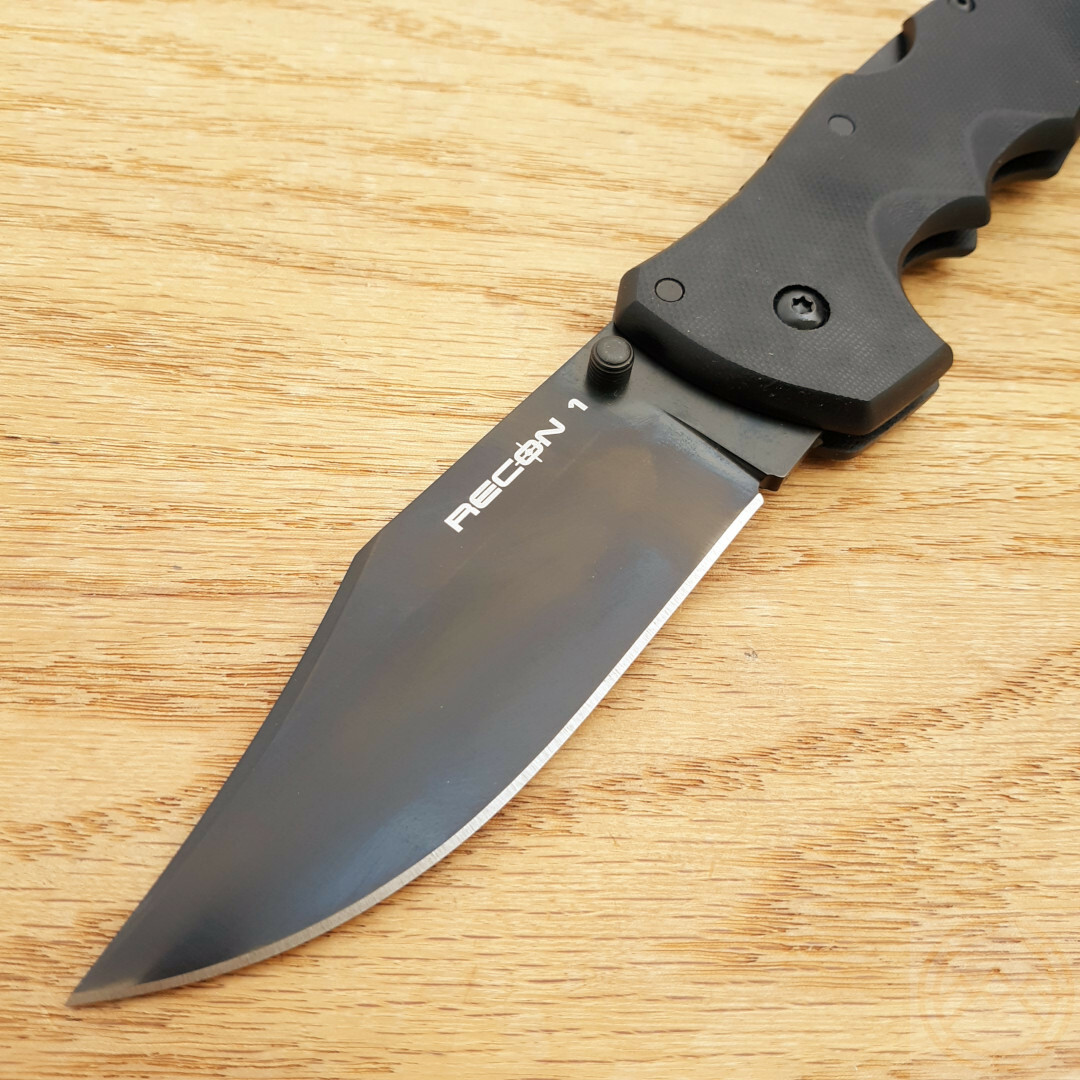 Cold Steel Recon 1 Lockback Folding Knife 4″ CPM S35VN Steel Blade G10 Handle