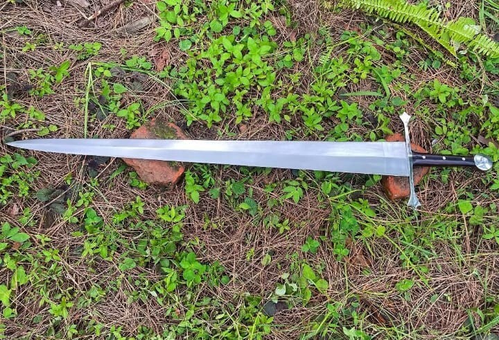 Traditional Viking Sword | Handmade Carbon Steel Blade | Camping | 36 inches