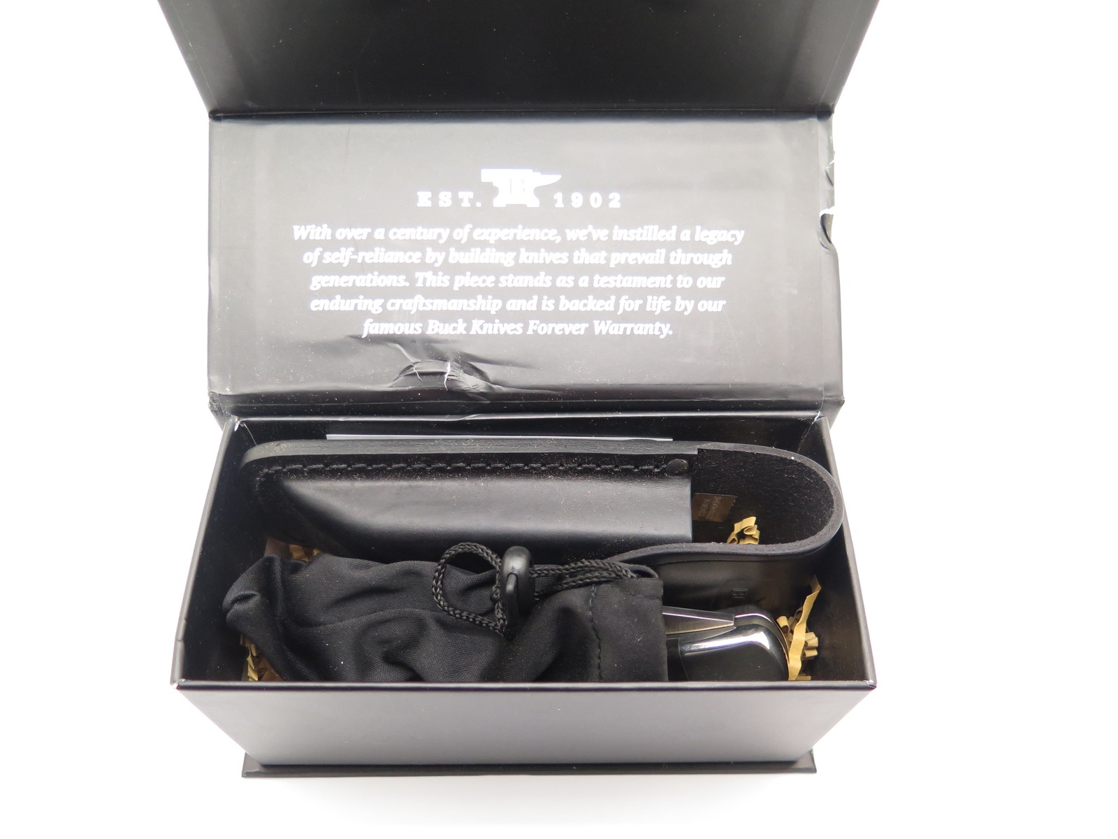 2024 Buck 110 Folding Hunter Limited S30V Drop Point Ebony Handle Lockback Knife