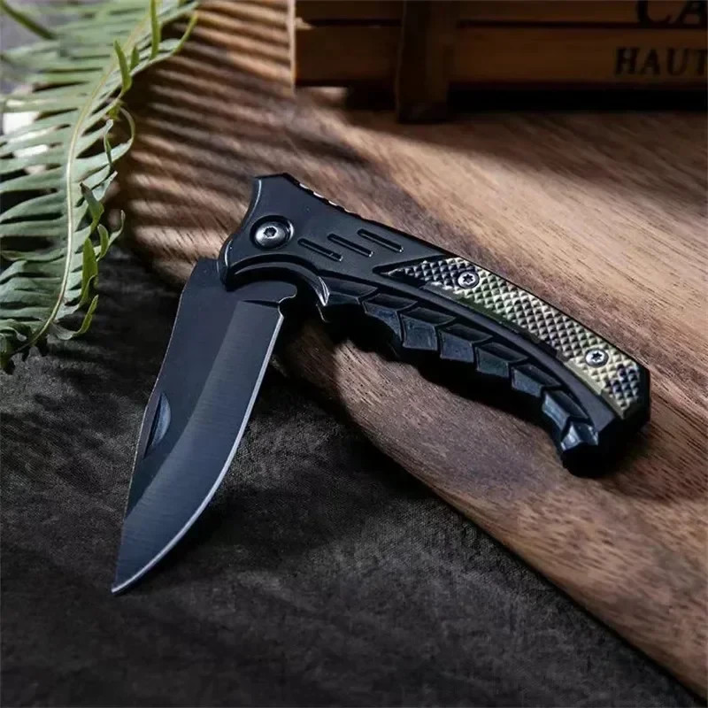 Spring Open Folding Pocket Knife Tactial Survival Tool Outdoor Camping EDC Knife