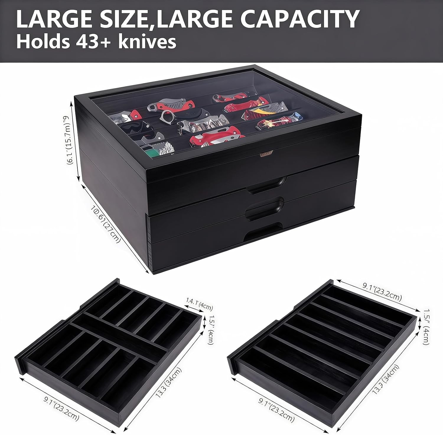 Wood Pistol Rack for Gun Safe – Handgun & Revolver Storage – Gun Safe Organizer