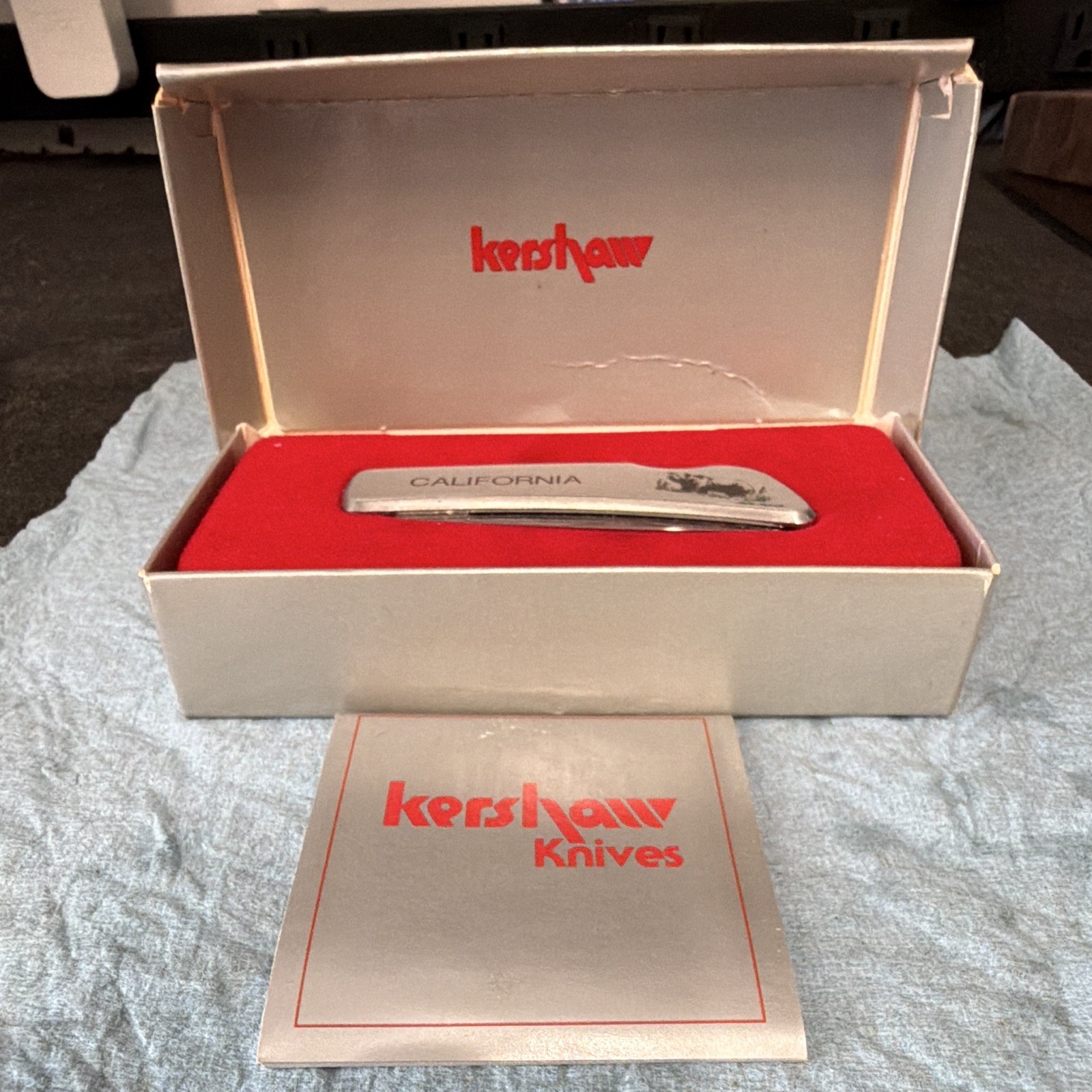 Kershaw California Stainless Steel Slipjoint Pocketknife Blades Under 2.75in