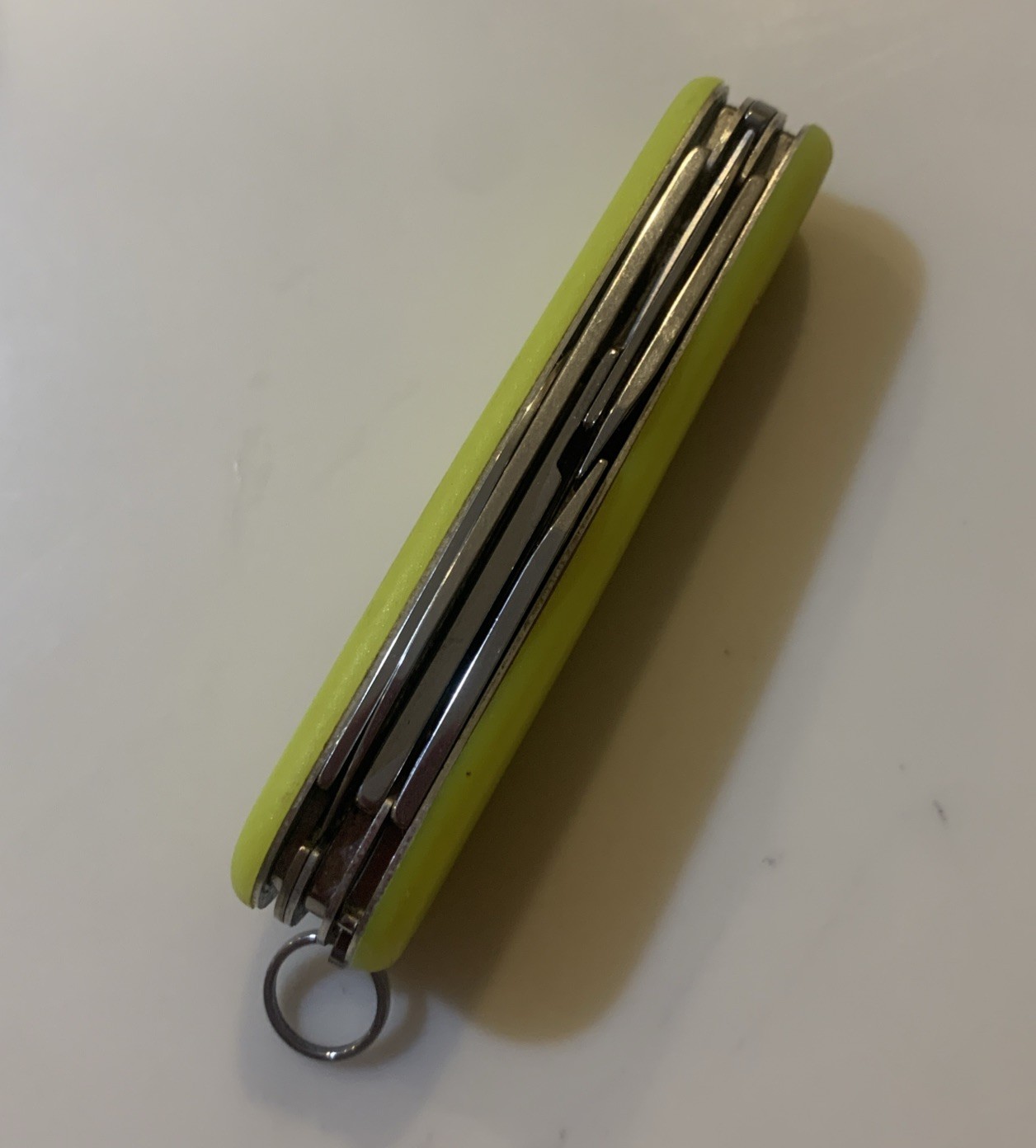 Victorinox Climber StayGlow Swiss Army Knife 91mm Yellow