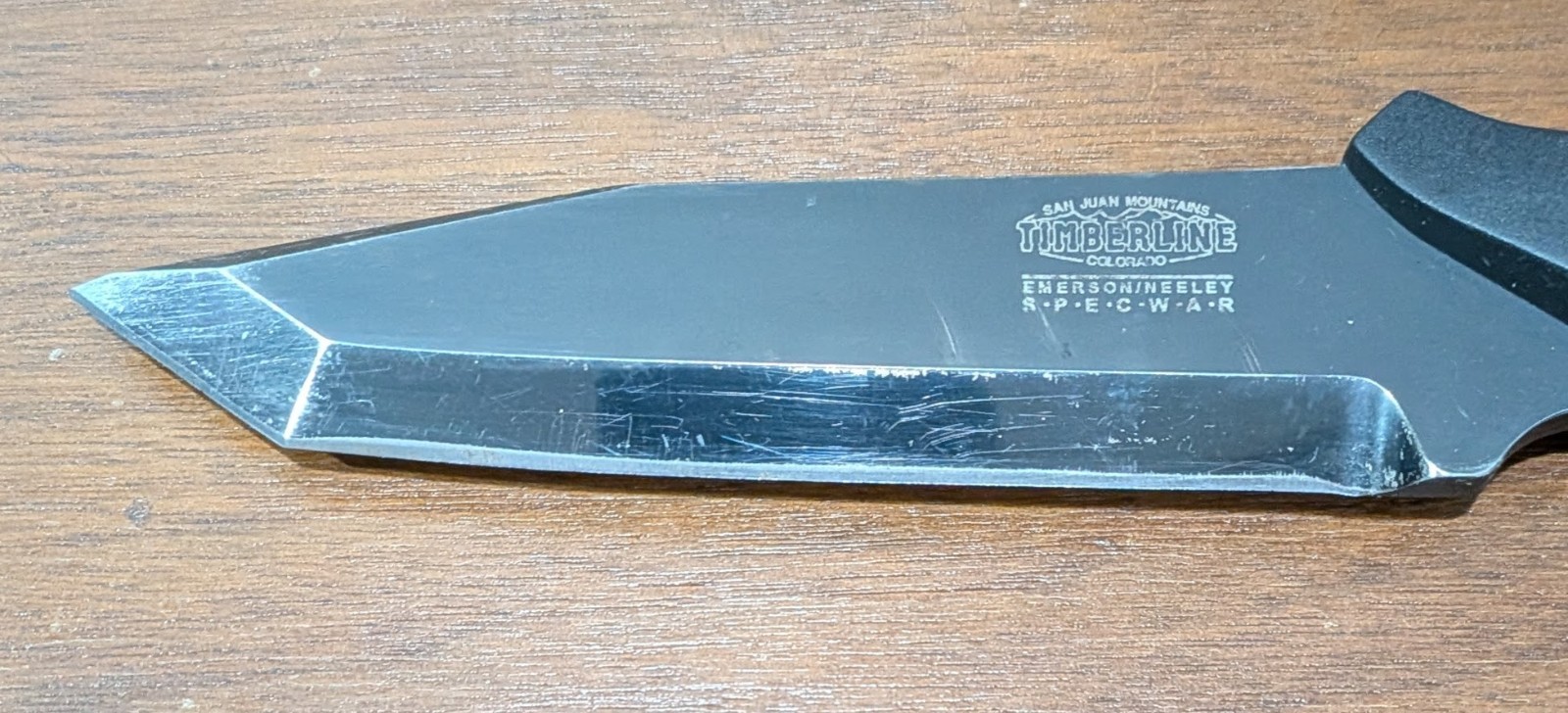 Emerson Neely SPECWAR Fixed Tanto Knife with Sheath – Used