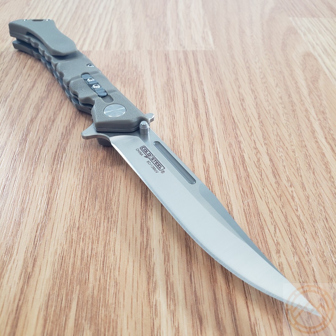 Cold Steel Medium Luzon Liner Folding Knife 4″ 8Cr13MoV Steel Blade GFN Handle