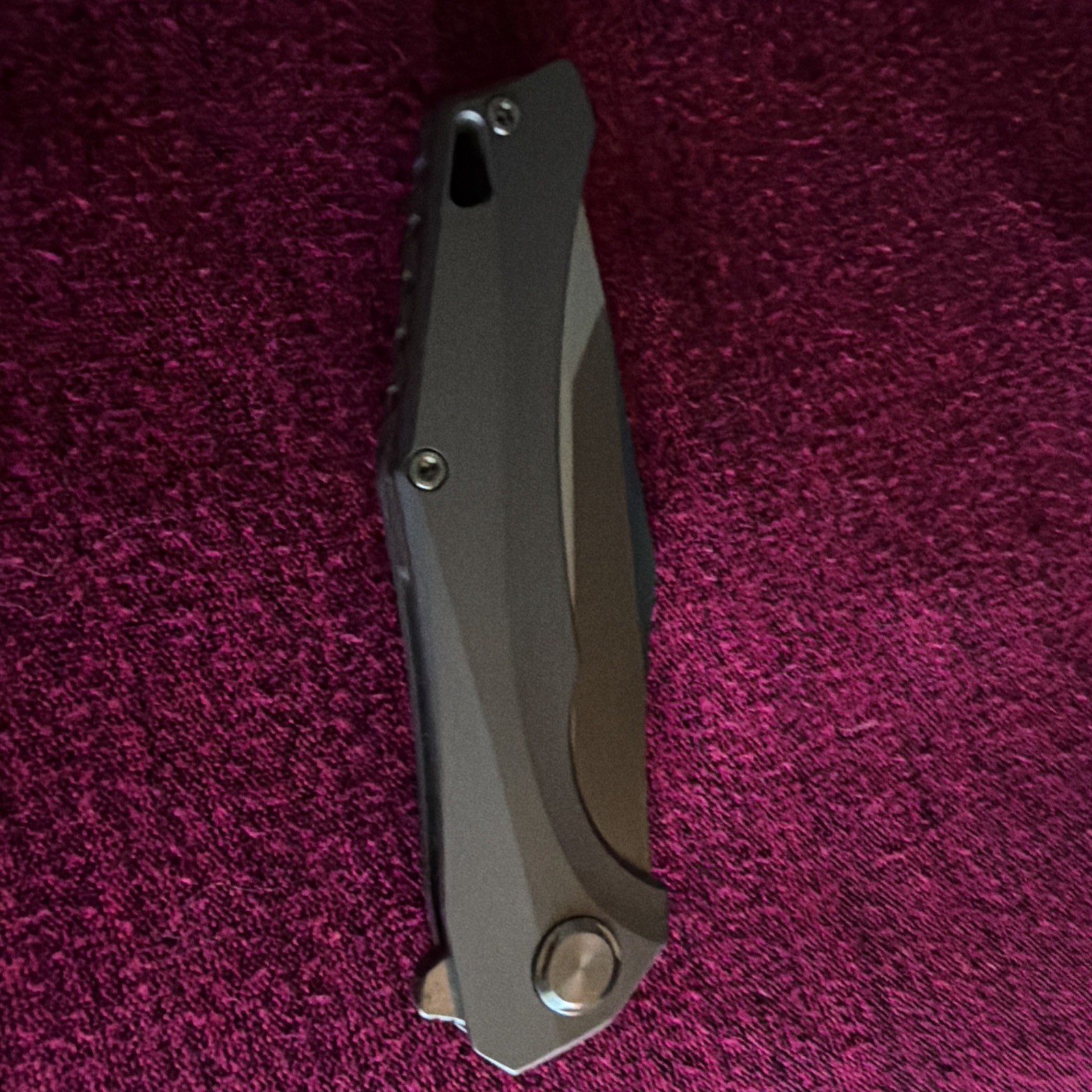 TwoSun gray titanium handle used no box