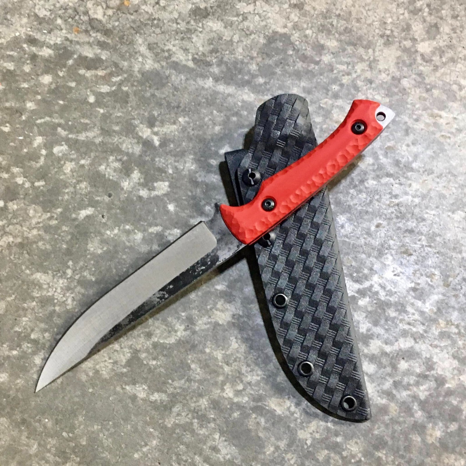 Super SALE! Blue Wasp knives USA custom handmade outdoors hunting knife, EDC