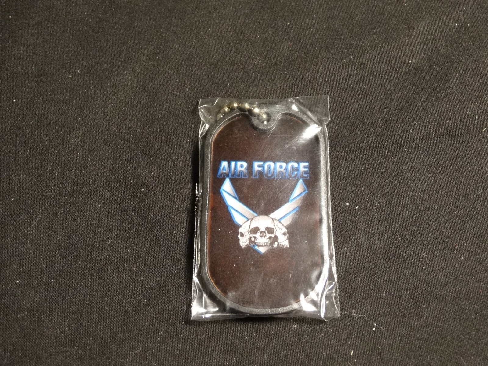 United States Air Force YC-501AF Tactical Folding Knife With Dog Tag