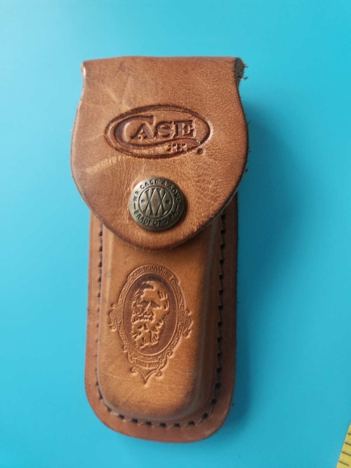 Vintage Case xx 6254 SS pocket knife/ Sheath