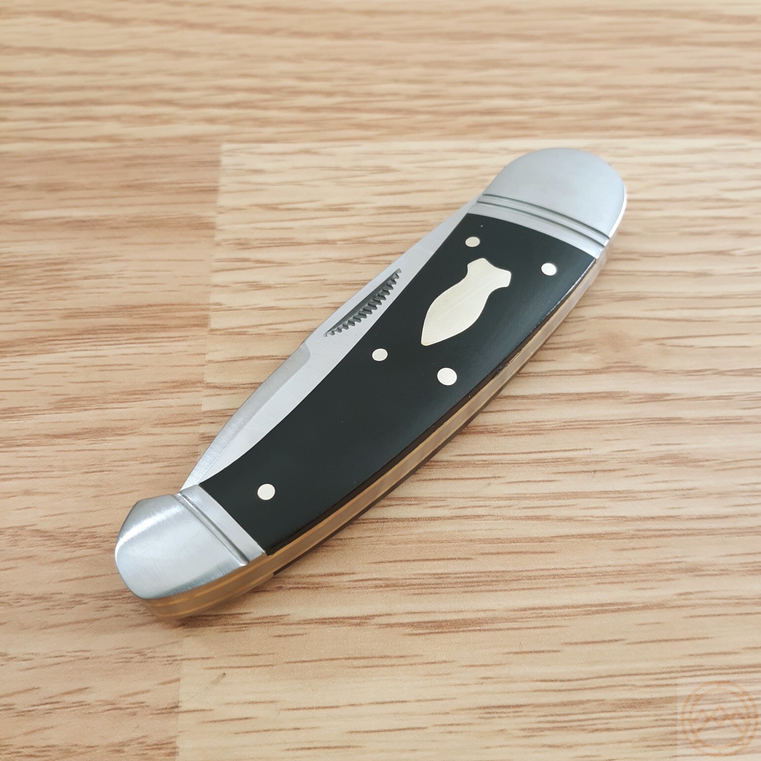 Rough Ryder Reserve Folding Knife 2.75″ Stainless Steel Blade Micarta Handle 020