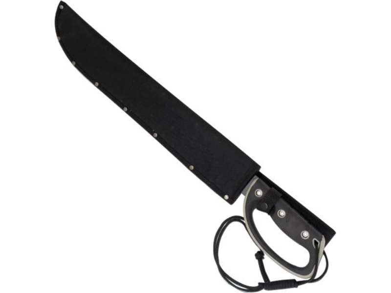 440 Stainless Steel Functional Outdoor Gardening Machete Knife w/ Sheath