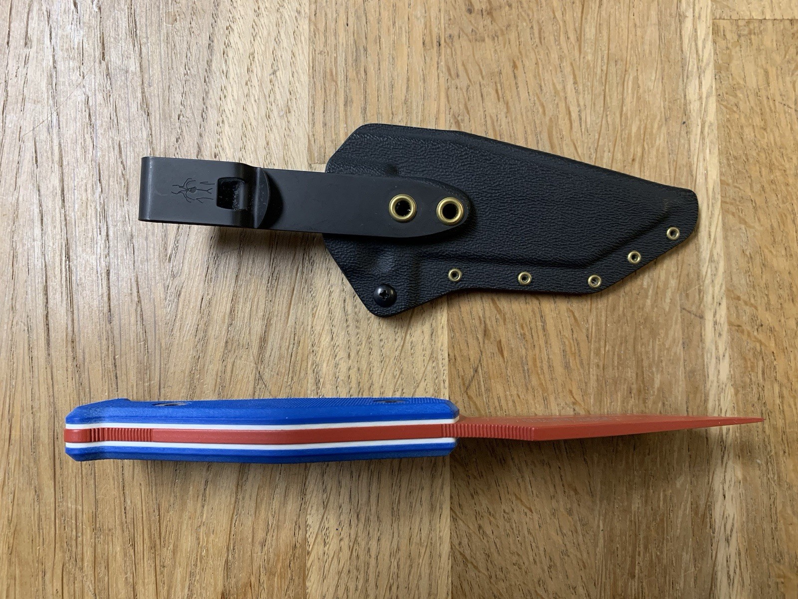 Fisher Blades Beckwith Covert Batch #10 24/50 Liberty Edition Red White Blue New
