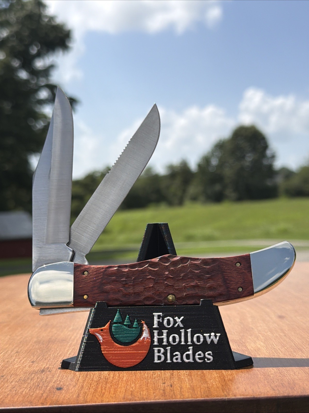 Case XX 2025 Rosewood Standard Jig 6265 SS Folding Hunter With Sheath