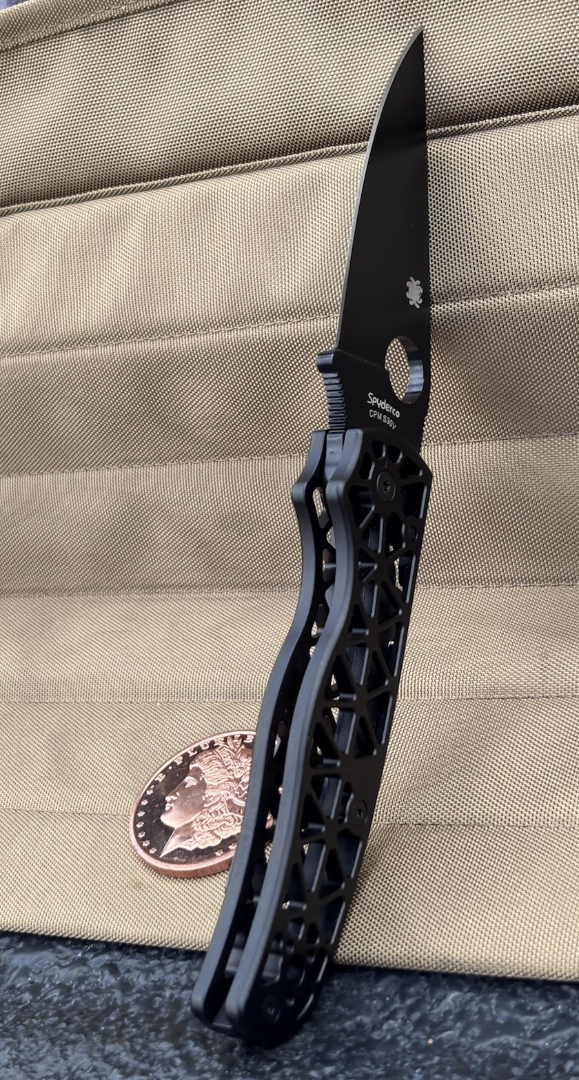 (Clone) C230 Aluminum Handle Manual Lockback Clip Point S30V