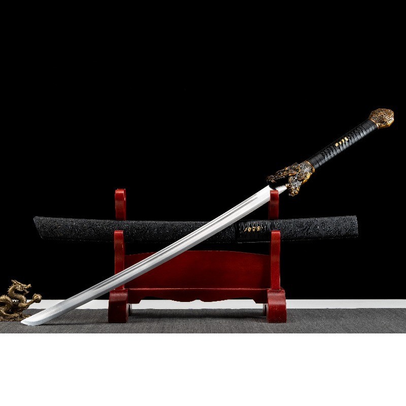 Handmade Samurai Katana Sword Unsharpened Full Tang Display Training Decor