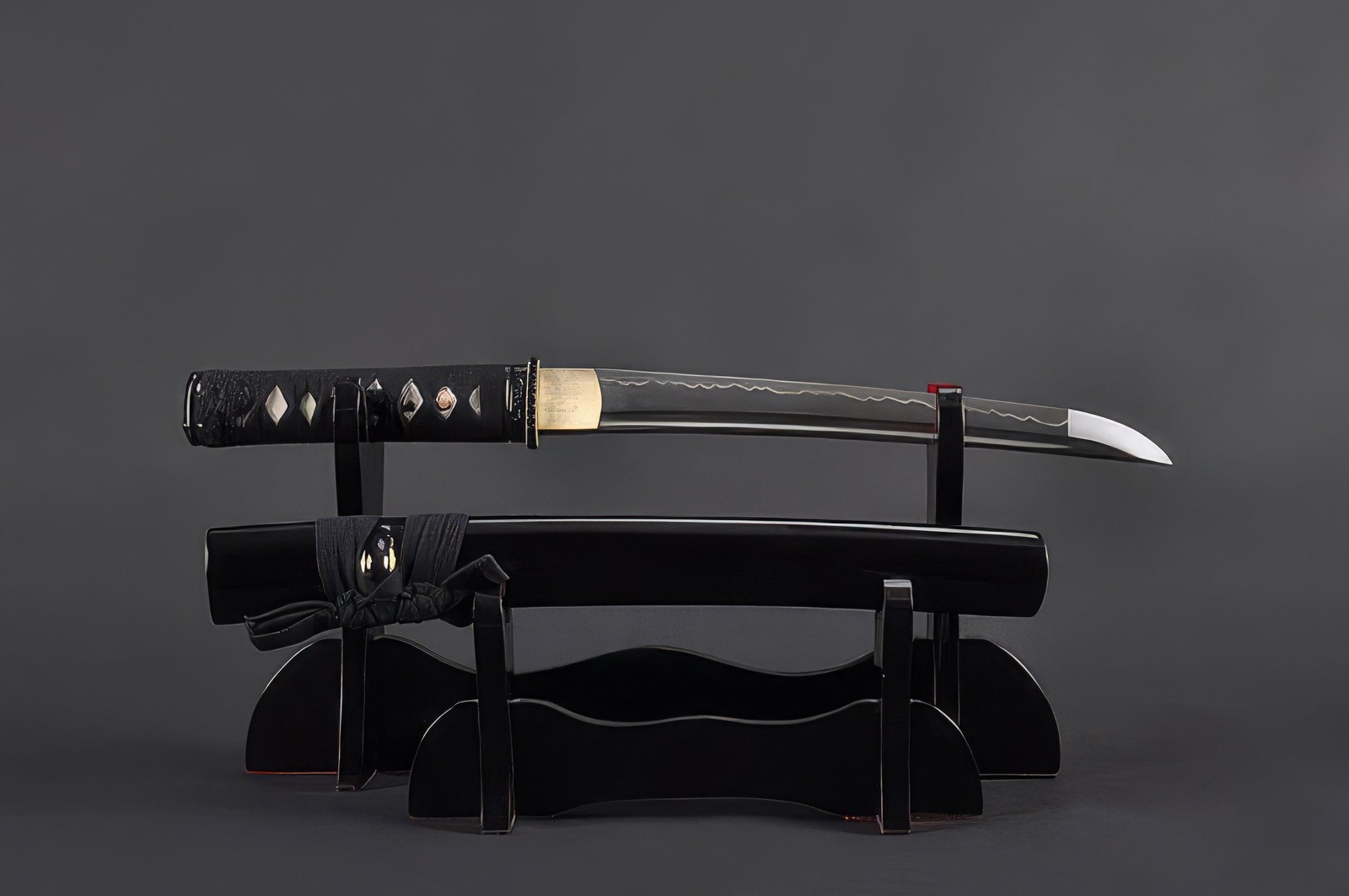 Black Tanto – 1045 Carbon Steel Hand Forged Full Tang Battle Ready Sharp