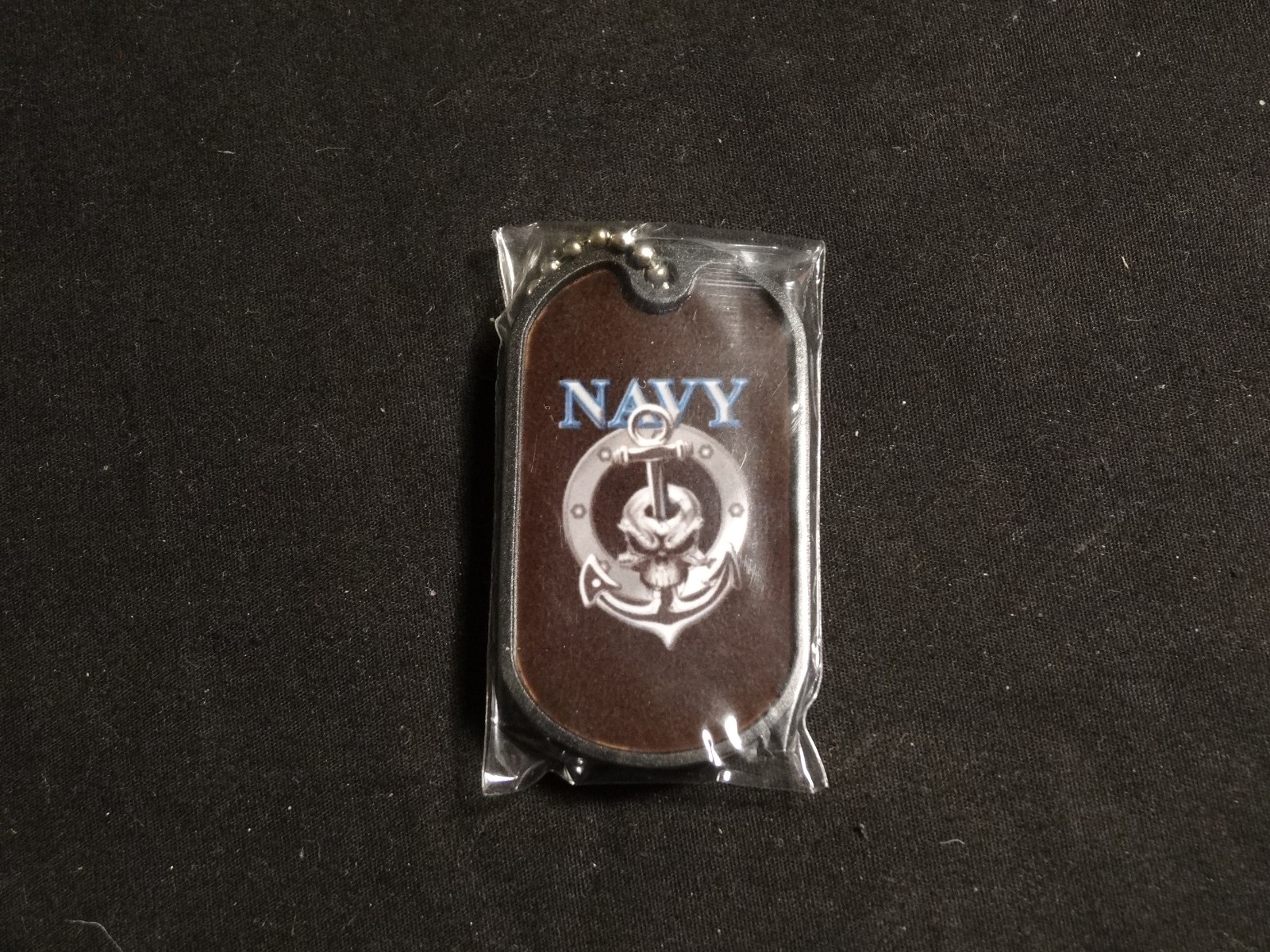 United States Navy Seal YC-501N Tactical Folding Knife With Dog Tag
