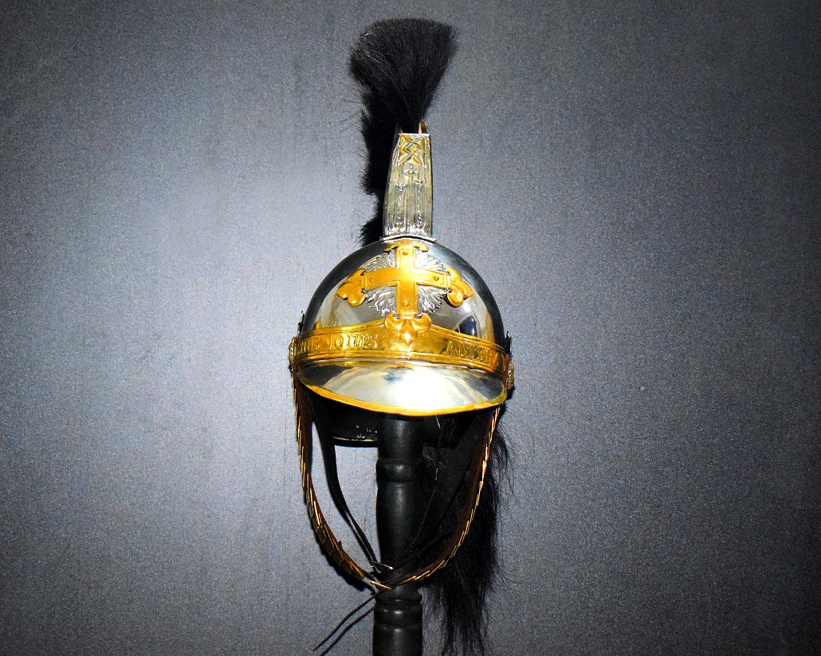 French Royal Household Musketeer Helmet REENACTMENT